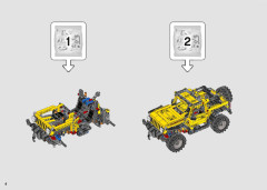 LEGO 42122 instructions page 4 – build guide