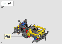 LEGO 42122 instructions page 62 – build guide