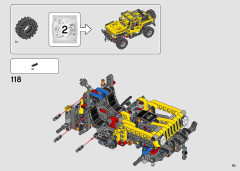 LEGO 42122 instructions page 63 – build guide