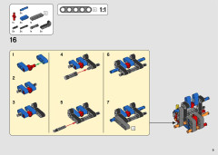 LEGO 42122 instructions page 9 – build guide