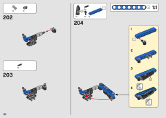 LEGO 42123 instructions page 128 – build guide