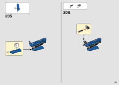 LEGO 42123 instructions page 129 – build guide