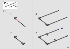 LEGO 42123 instructions page 135 – build guide