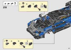 LEGO 42123 instructions page 137 – build guide