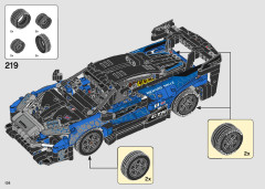 LEGO 42123 instructions page 138 – build guide