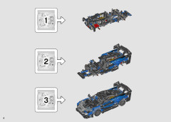 LEGO 42123 instructions page 4 – build guide