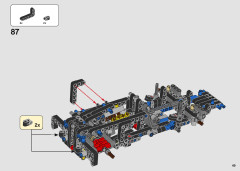 LEGO 42123 instructions page 49 – build guide