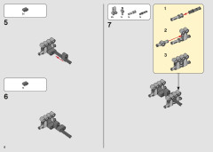LEGO 42123 instructions page 6 – build guide