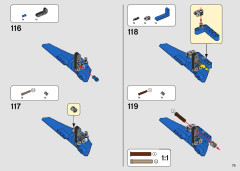 LEGO 42123 instructions page 73 – build guide