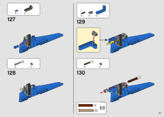 LEGO 42123 instructions page 77 – build guide
