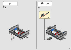 LEGO 42124 instructions page 43 – build guide