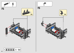 LEGO 42124 instructions page 44 – build guide