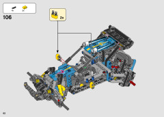 LEGO 42124 instructions page 62 – build guide