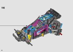 LEGO 42124 instructions page 68 – build guide