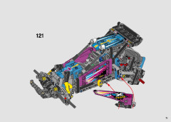 LEGO 42124 instructions page 71 – build guide