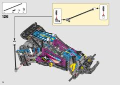 LEGO 42124 instructions page 74 – build guide