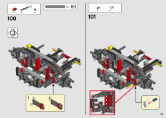 LEGO 42125 instructions page 75 – build guide