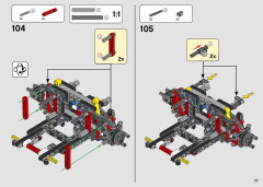LEGO 42125 instructions page 77 – build guide
