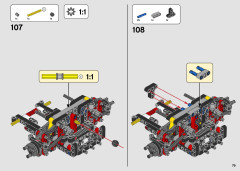 LEGO 42125 instructions page 79 – build guide