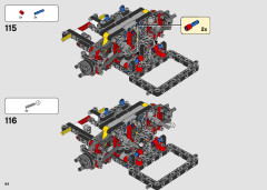 LEGO 42125 instructions page 84 – build guide