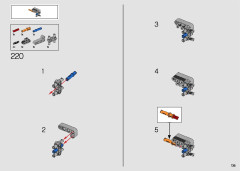 LEGO 42126 instructions page 135 – build guide