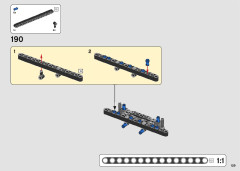 LEGO 42127 instructions page 129 – build guide