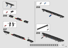 LEGO 42127 instructions page 137 – build guide