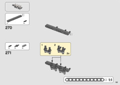 LEGO 42127 instructions page 185 – build guide