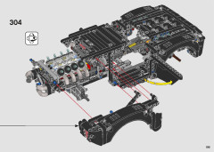 LEGO 42127 instructions page 199 – build guide