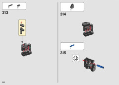 LEGO 42127 instructions page 202 – build guide
