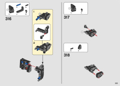 LEGO 42127 instructions page 203 – build guide