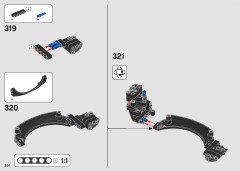 LEGO 42127 instructions page 204 – build guide