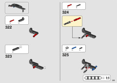 LEGO 42127 instructions page 205 – build guide