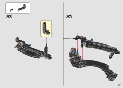 LEGO 42127 instructions page 207 – build guide