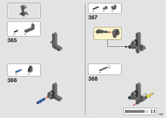 LEGO 42127 instructions page 229 – build guide