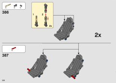 LEGO 42127 instructions page 238 – build guide