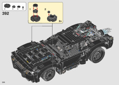 LEGO 42127 instructions page 244 – build guide