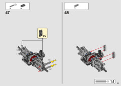 LEGO 42127 instructions page 33 – build guide