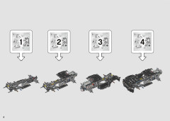 LEGO 42127 instructions page 4 – build guide