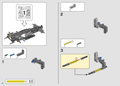 LEGO 42127 instructions page 6 – build guide