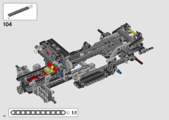 LEGO 42127 instructions page 70 – build guide