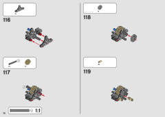LEGO 42127 instructions page 76 – build guide