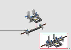 LEGO 42127 instructions page 9 – build guide