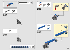 LEGO 42128 instructions page 129 – build guide