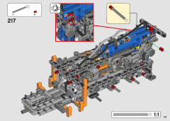 LEGO 42128 instructions page 137 – build guide