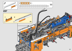 LEGO 42128 instructions page 187 – build guide