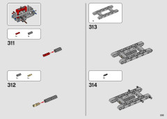 LEGO 42128 instructions page 205 – build guide