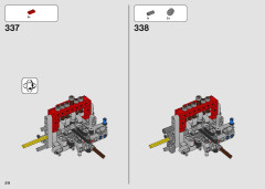 LEGO 42128 instructions page 218 – build guide