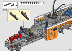 LEGO 42128 instructions page 243 – build guide