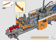 LEGO 42128 instructions page 257 – build guide